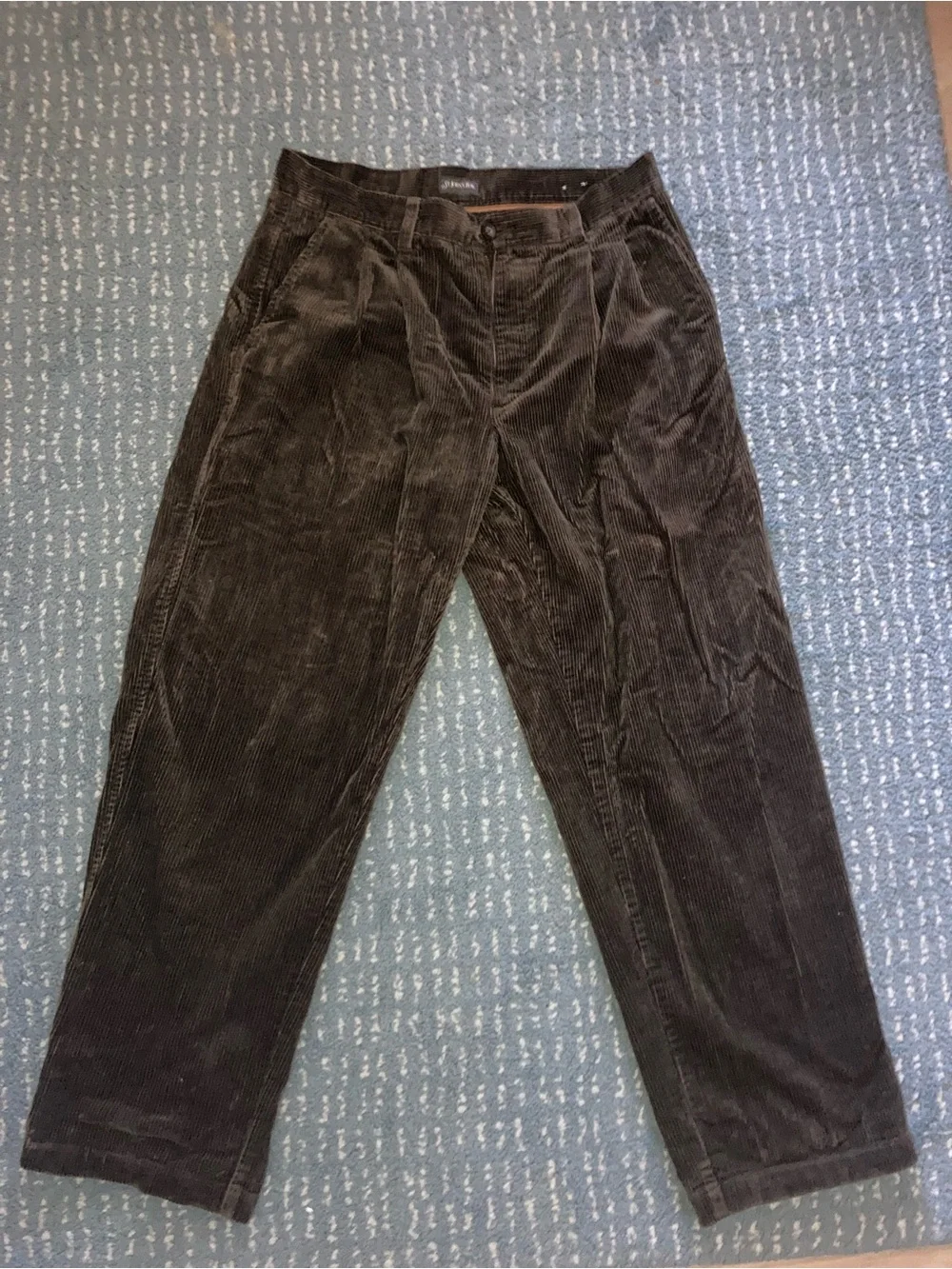 St. John's Bay Men's Corduroy Pants in Brown